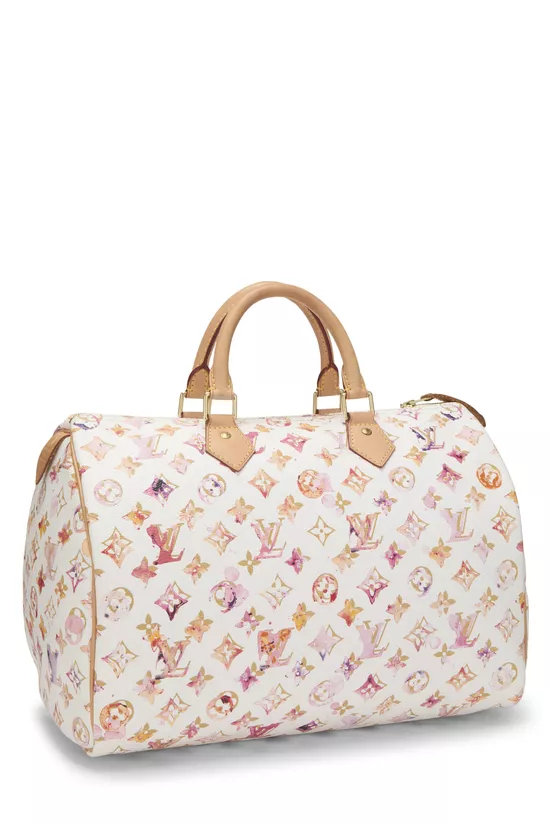 Richard Prince x Louis Vuitton Monogram Watercolor Speedy 35, , large image number 1