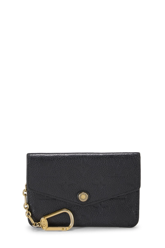 Black Monogram Empreinte Giant Pochette Clefs, , large image number 0