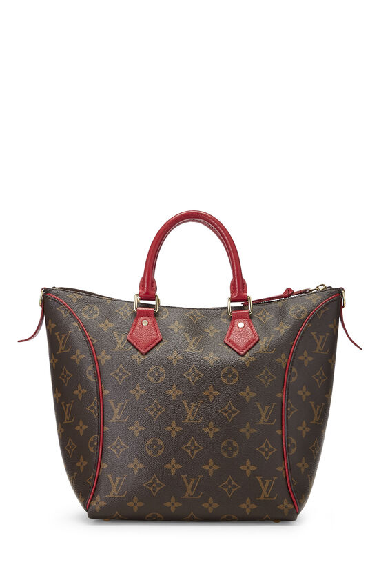 Red Monogram Canvas Tournelle PM, , large image number 4
