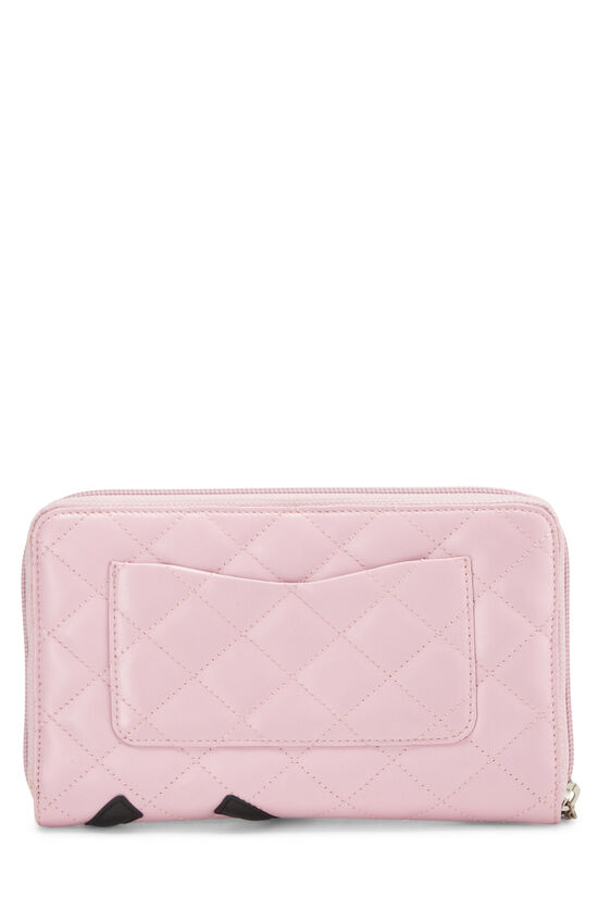 Chanel Pink Calfskin Gabrielle Wallet on Chain (WOC) Q6BATL1IRB029