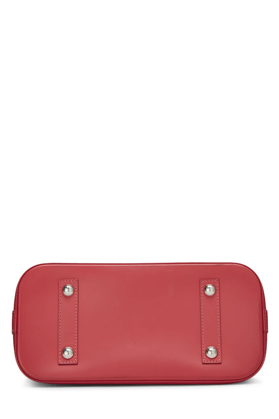 Louis Vuitton Coquelicot EPI Alma Mini Handbag