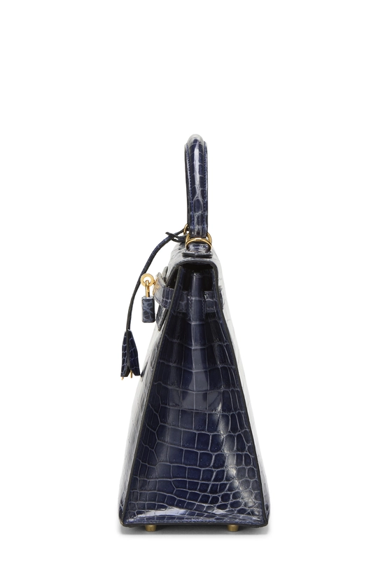 Blue Saphir Niloticus Crocodile Kelly Sellier 28, , large image number 2
