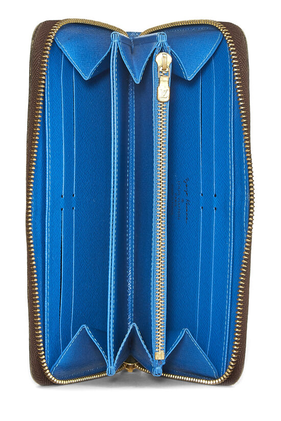 louis-vuitton womens wallet blue