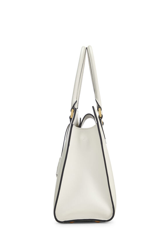 White Saffiano Tote, , large image number 2