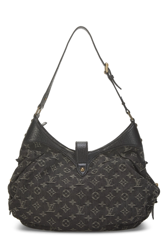 Black Monogram Denim XS, , large image number 3