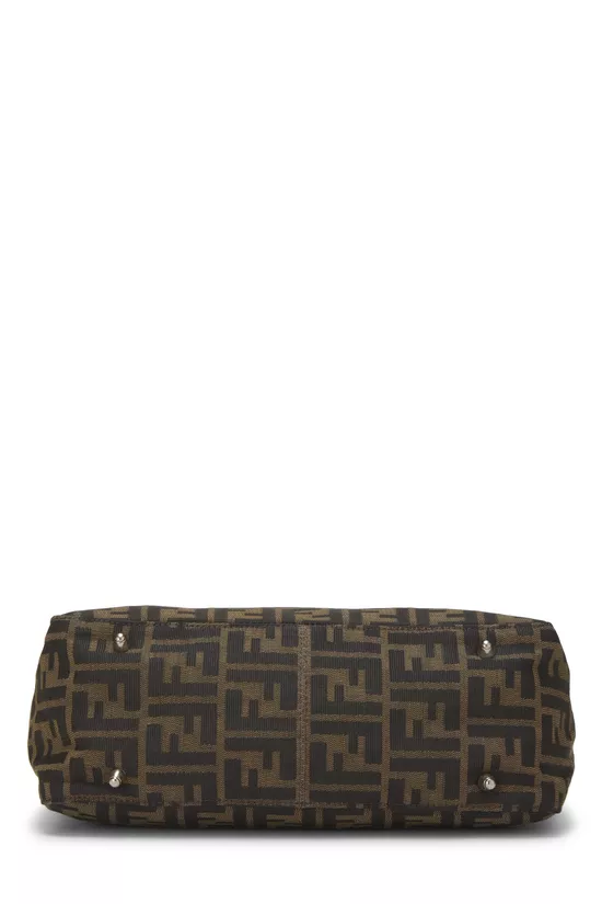 Brown Zucca Canvas Handbag Small, , large image number 4