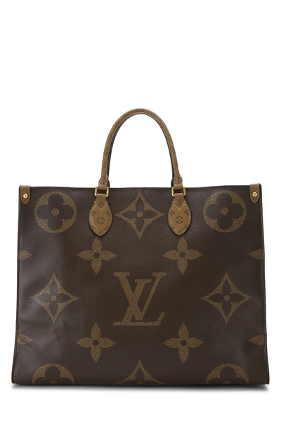 Louis Vuitton Brown Giant Monogram On The Go GM