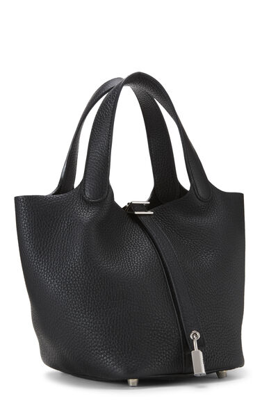 Black Clemence Picotin Lock 18, , large