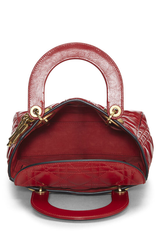 Red Calfskin My Lady Dior Lucky Charm Small, , large image number 5