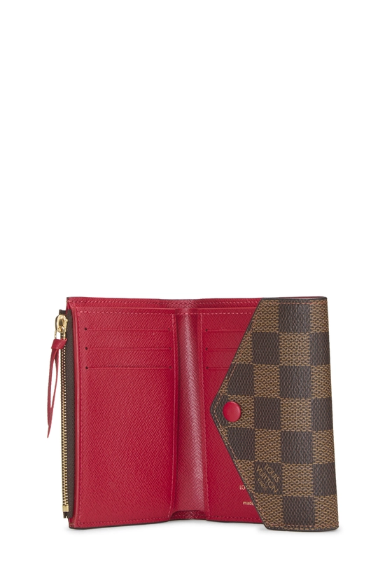 Damier Ebene Victorine Wallet, , large image number 3
