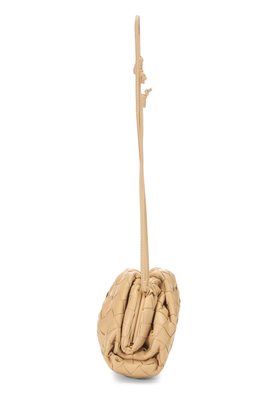 Beige Intrecciato Leather "The Pouch" Mini, , large image number 2