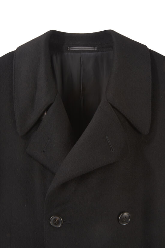 André Leon Talley Gucci Trench Coat