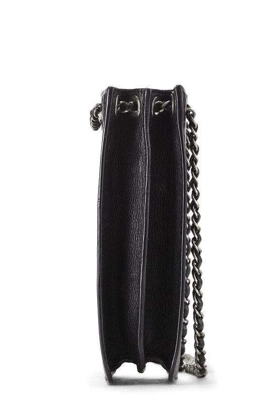 Black Calfskin Leather Smartphone Holder, , large image number 2