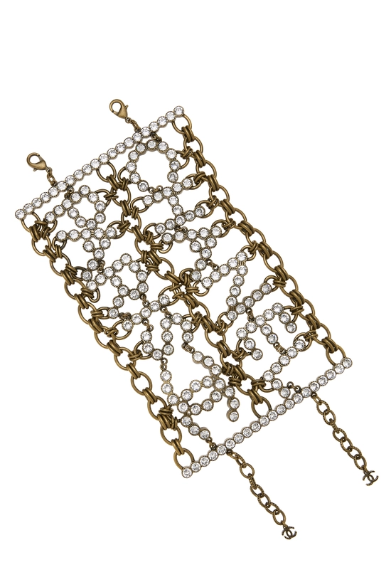 Gold Crystal Logo Bracelet, , large image number 2