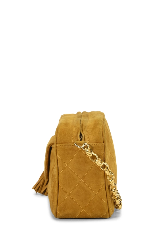 Yellow Suede 'CC' Camera Bag Mini, , large image number 2