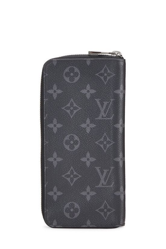Louis Vuitton Monogram Eclipse Vertical Zippy Wallet