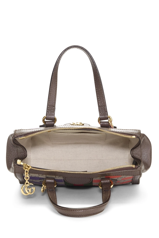 Multicolor GG Supreme Canvas Equestrian Ophidia Tote Small, , large image number 5