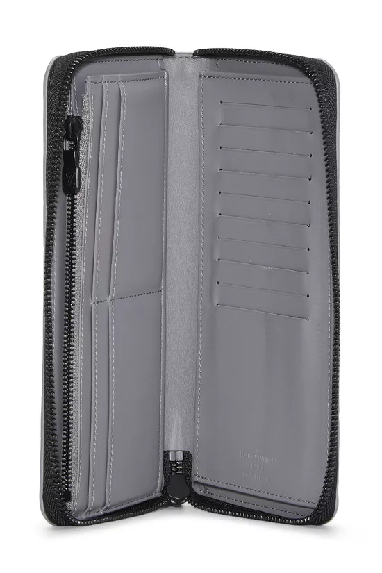 Grey Monogram Shadow Zippy Vertical, , large image number 3