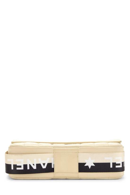 Cream Lambskin Sport Flap Bag, , large image number 4