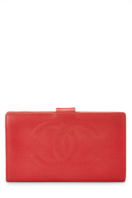 Red Caviar Timeless 'CC' Long Wallet , , large image number 1