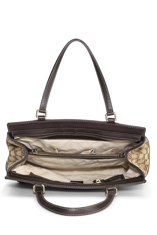 Brown GG Canvas Mayfair Double Tote, , large image number 5