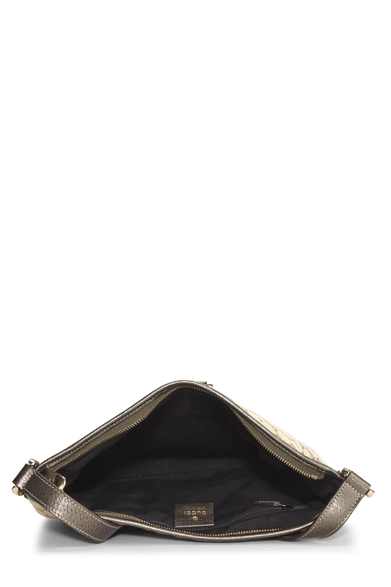 Gold Original GG Canvas D-Ring Abbey Messenger, , large image number 5