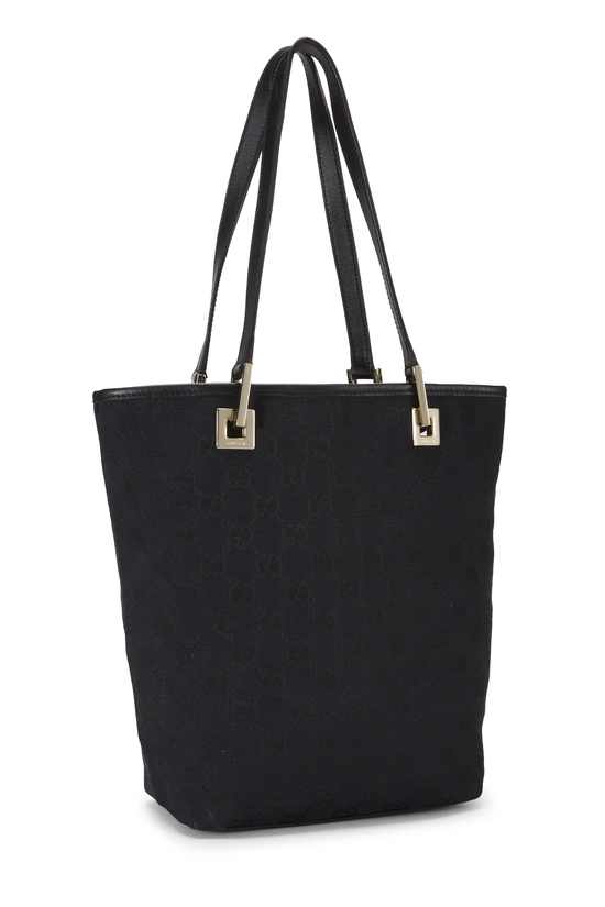 Black GG Canvas Bucket Tote, , large image number 1
