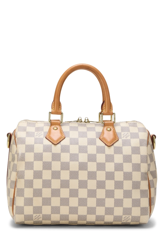 Damier Azur Speedy Bandouliere 25, , large image number 3