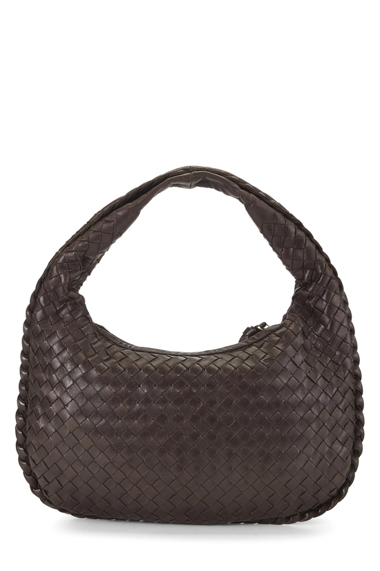 Brown Intrecciato Veneta Hobo Small, , large image number 3