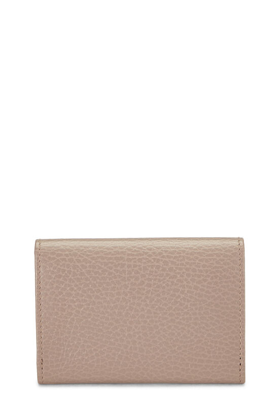 Pink Leather GG Marmont Card Case, , large image number 2