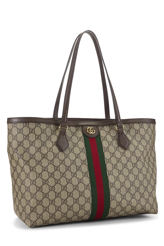 Original GG Supreme Canvas Ophidia Tote Medium, , large image number 1