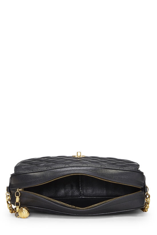 Chanel drawstring bag mini bag pool bag shoulder bag novelty black genuine