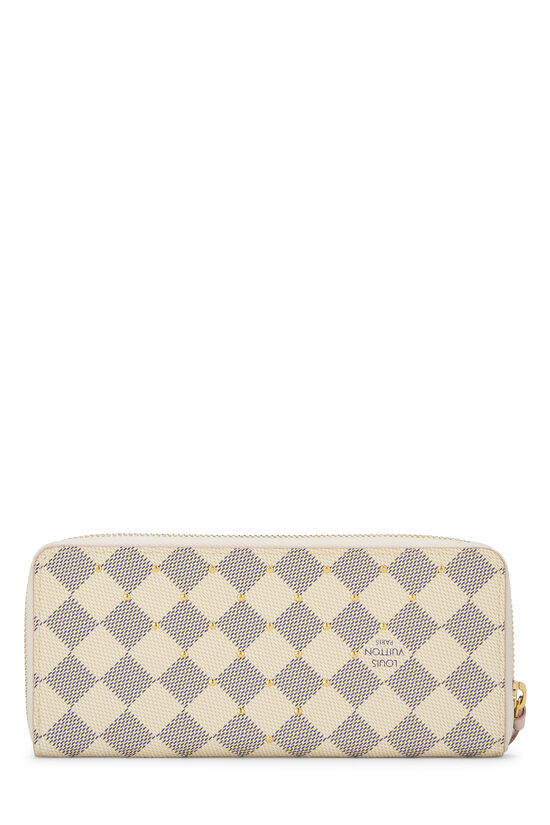 Damier Azur Studded Clemence Wallet, , large image number 2