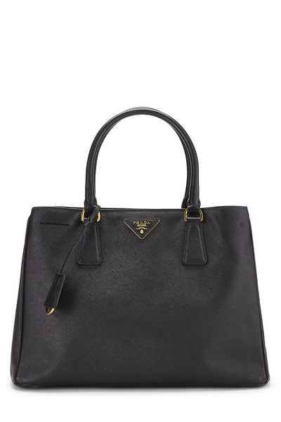 Black Saffiano Executive Tote Medium