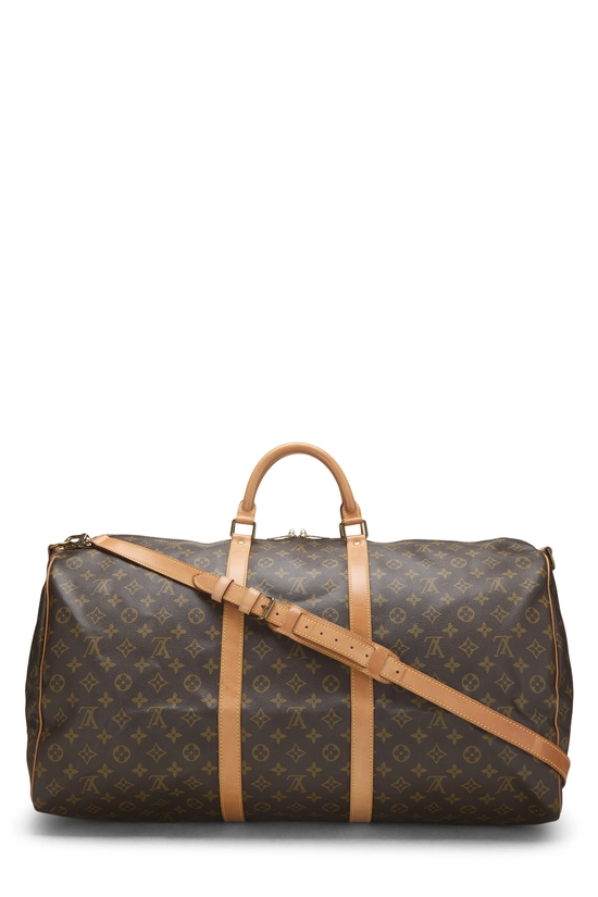 Monogram Canvas Keepall Bandouliere 60, , large image number 3