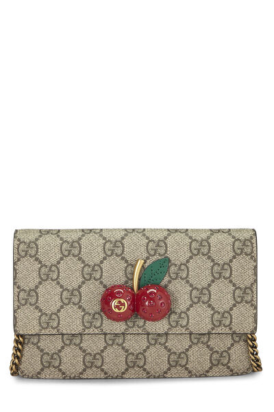 Original GG Supreme Coated Canvas Cherry Crossbody Mini
