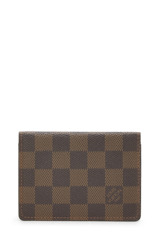 Damier Ebene Porte 2 Cartes Vertical, , large image number 0