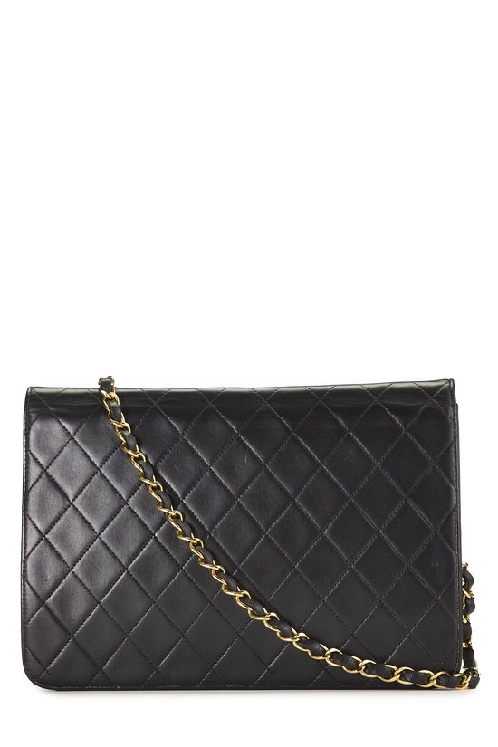 Black Quilted Lambskin Ex Flap Medium, , large image number 3