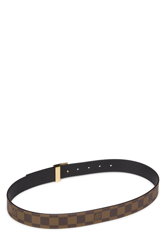 Damier Ebene Ceinture Carre 80, , large image number 2