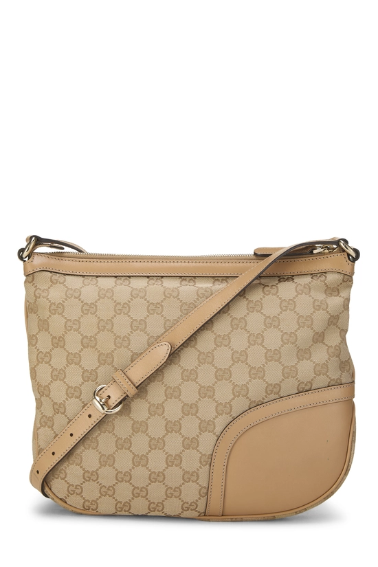 Beige Original GG Canvas Horsebit Tassel Crossbody, , large image number 3