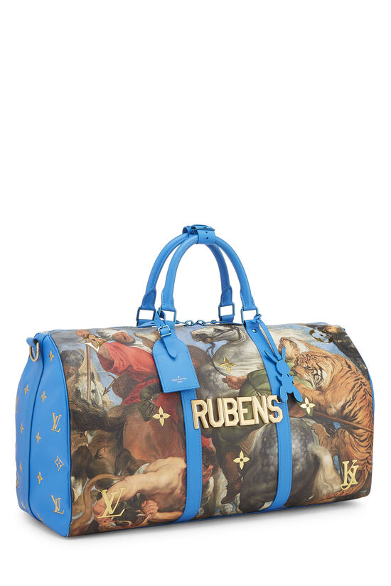 Jeff Koons x Louis Vuitton Rubens Masters Keepall Bandouliere 50, , large image number 1