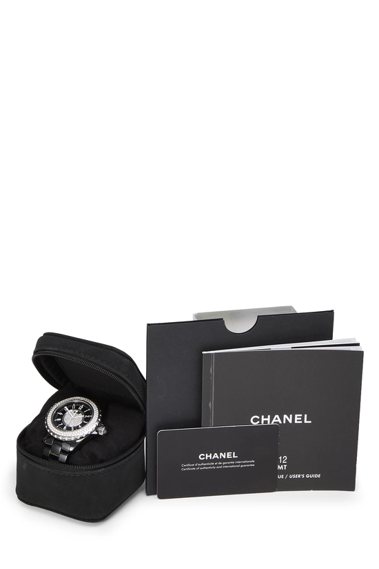 Black Ceramic J12 Watch 38MM, , large image number 1