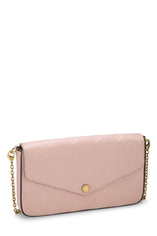 Pink Monogram Empreinte Pochette Felicie, , large image number 1