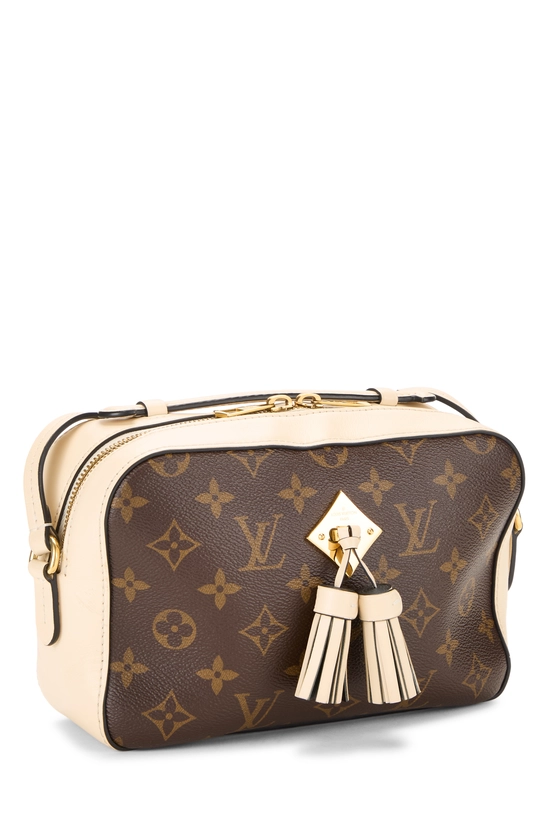 Cream Monogram Canvas Saintonge, , large image number 1