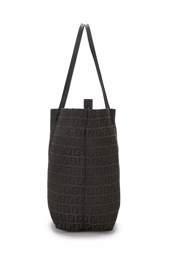 Brown Zucchino Canvas Roll Tote, , large image number 2