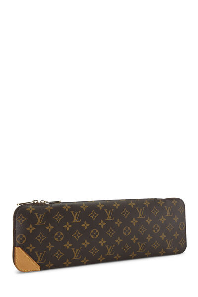 Monogram Canvas Five Tie Case, , large