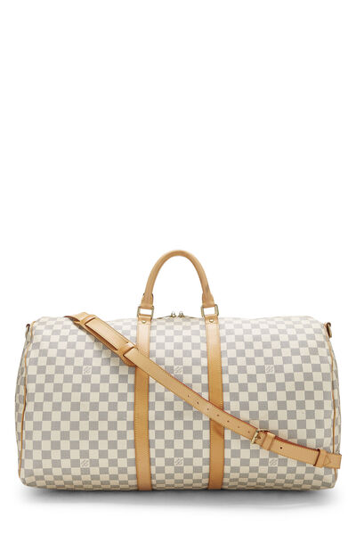 Damier Azur Keepall Bandouliere 55