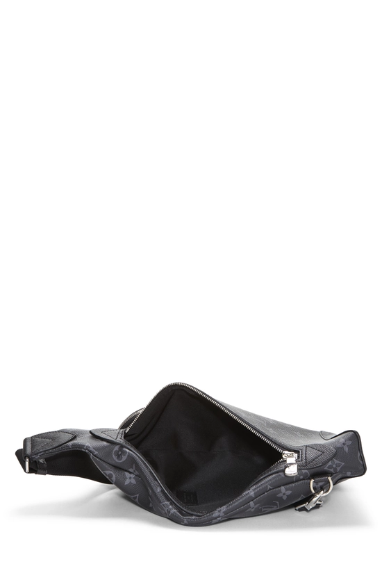 Black Monogram Eclipse Canvas Duo Sling Bumbag, , large image number 5