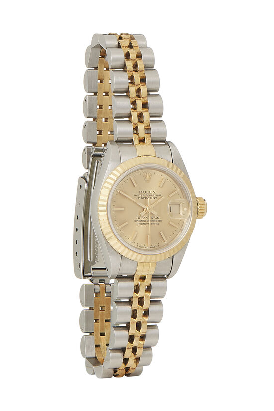 ROLEX OYSTER PERPETUAL DATEJUST 18K Yellow Gold Watch, Rolex