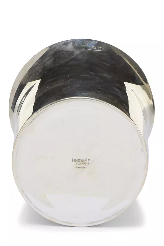 Silver Plated Circular Vase, , large image number 2